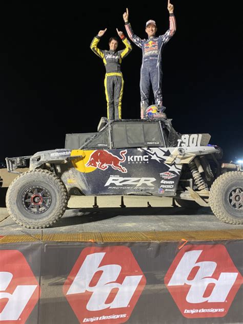 Polaris Rzr Factory Racing Takes Home First At The 2020 Bitd King