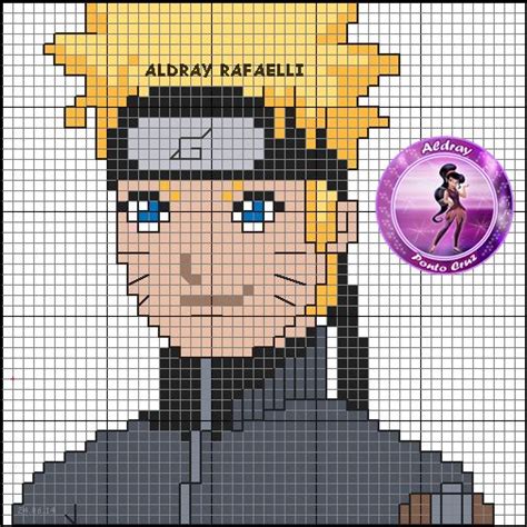 128w x 110h design area: 74 best naruto images on Pinterest | Cross stitch designs ...