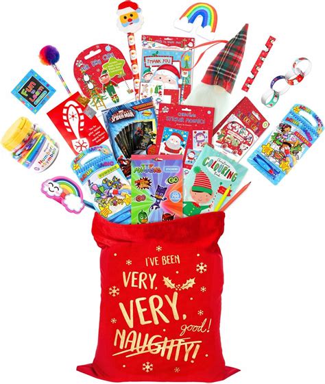 Pre Filled Christmas Sack Stockings Christmas Stocking Filled With 18 Mystery Ts 2 5 Years