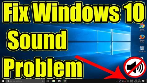 How To Fix Windows 10 Sound Problem Windows 10 Audio Problems Fix