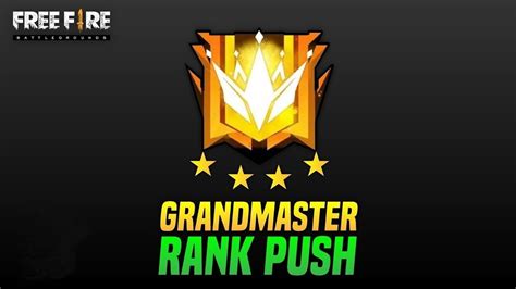 Grandmaster Rank Push Season 24 Garena Free Fire Live Youtube