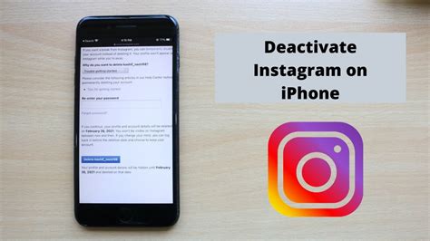 How to Deactivate Instagram Account in iPhone (2021) 