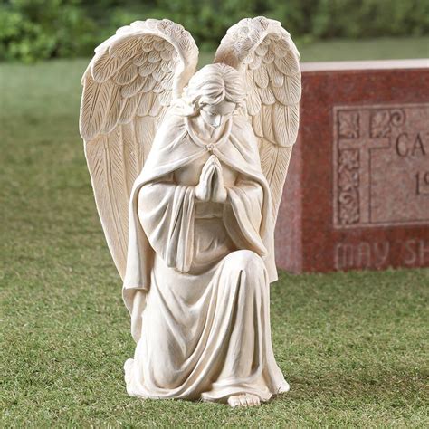 Fox Valley Traders Walterdrake Resin Angel Statue Religious Garden