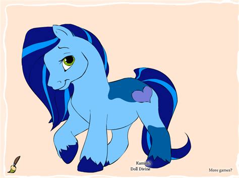 My Little Pony Blue By Mommy Of Ein On Deviantart