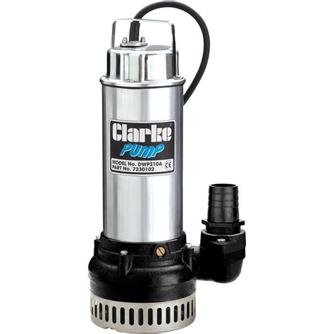 Latest Clarke Dwp210a 110v 2” Submersible Dirty Water Pump With Float