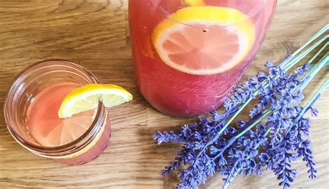 Balance Your Ph And De Stress With This Lavender Lemonade