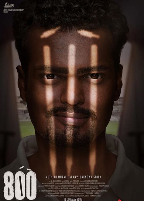 The First Look Of Muttiah Muralitharan Biopic 800 Unveiled