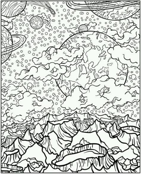 The coloring sheet has so much outer space staples that it will surely satisfy your little galactic adventurer. Get This Space Coloring Pages for Adults LOP79