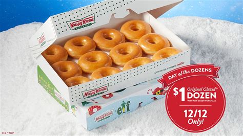 Krispy Kreme ‘day Of The Dozens Returns See How You Can Grab A Dozen