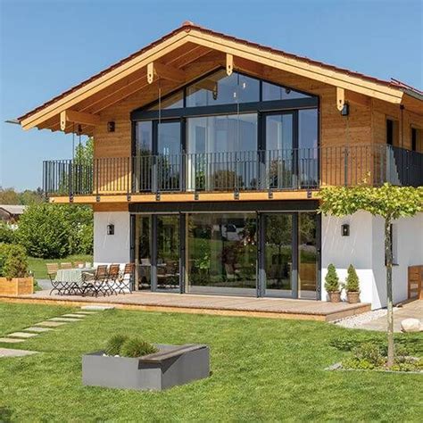 Das fertighaus kfw 40 hat seinen namen von der kreditanstalt für wiederaufbau. Hausgalerie - Regnauer Holzfertighäuser | Haus bauen, Haus ...