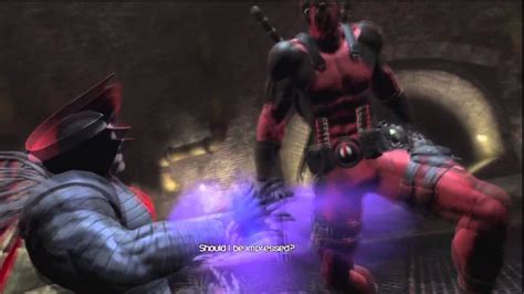 Deadpool Meets Sinister And Crashes The Blackbird 1080p Deadpool