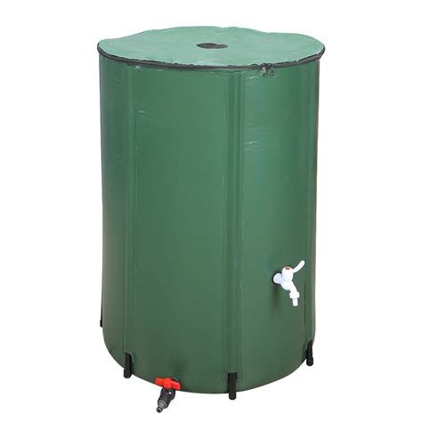 Buy Cueamy 50 Gallon Collapsible Rain Barrel Portable Water Storage