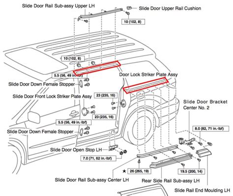 2004 toyota sienna repair histories. How to Replace Power Sliding Door Cables on 2004-2010 ...
