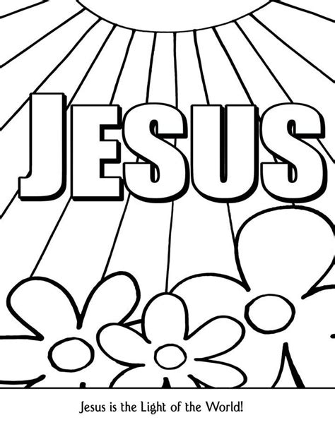 Free Printable Sunday School Coloring Pages At Getdrawings Free Download