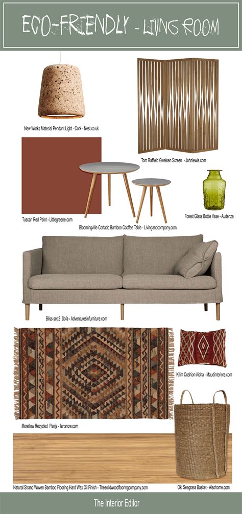 The Eco-Friendly Living Room & Guide - The Interior Editor