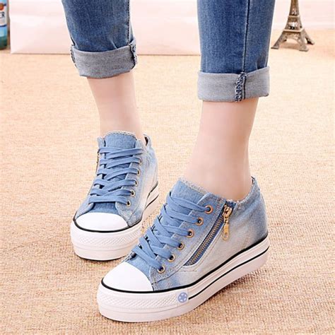 Buy New Canvas Shoes Fashion Leisure Women Shoes Female ...