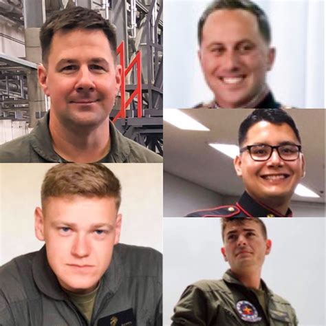 Marine Corps Identifies 5 Marines Killed In Kc 130j Crash With Hornet