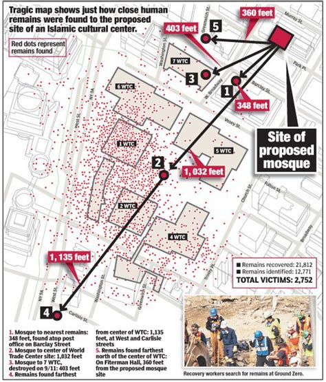 Grim Map Shows Human Remains Found Within One Block Of Proposed Ground