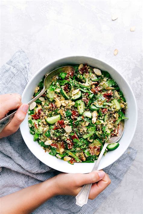 Then i tossed it with some italian dressing and let it sit in i made a box of couscous and once it cooled i tossed it in with the cucumbers, tomatoes, and onion. A delicious, flavor packed, and healthy couscous salad ...