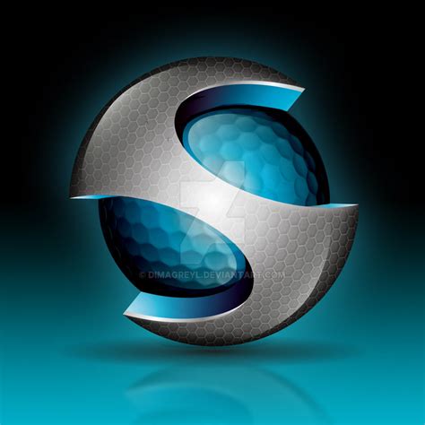 This is a preview image.to get your logo, click the next button. 3d logo S by DimaGreyl on DeviantArt