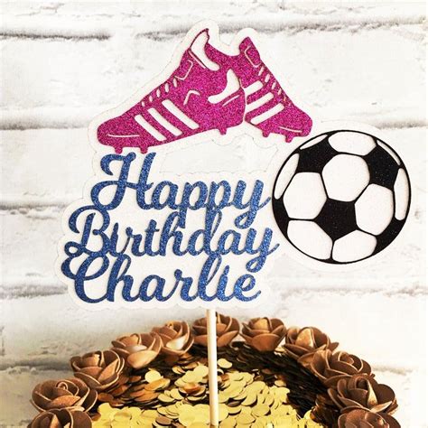 Cheap cake decorating supplies, buy quality home & garden directly from china suppliers:customized cake this product belongs to home , and you can find similar products at all categories , home & garden , festive & party supplies , event & party , cake decorating supplies. Personalised Football Birthday Cake Topper. Football Boots ...