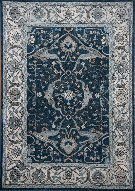 Also set sale alerts and shop exclusive offers only on shopstyle. Navy Blue Ivory 5x7 Traditional Area Rug Bordered Carpet ...