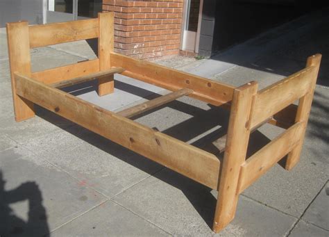 uhuru furniture collectibles sold pine twin bed frame