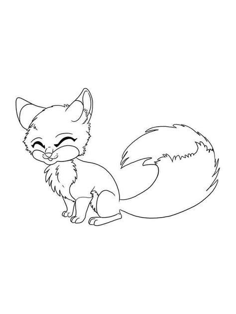 Anime Animals Coloring Pages Free Printable Anime Animals Coloring