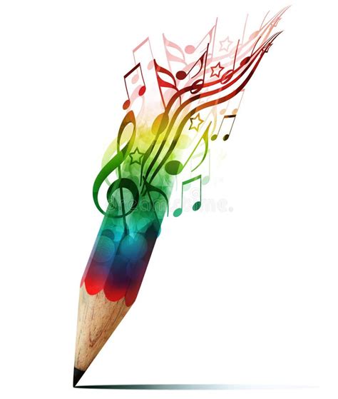 Creative Music Concept Vector Illustration Colorful Piano And