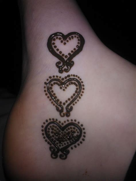 Hearts Tattoos Henna Heart
