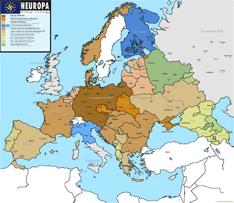 Maps Of Alternate Third Reich