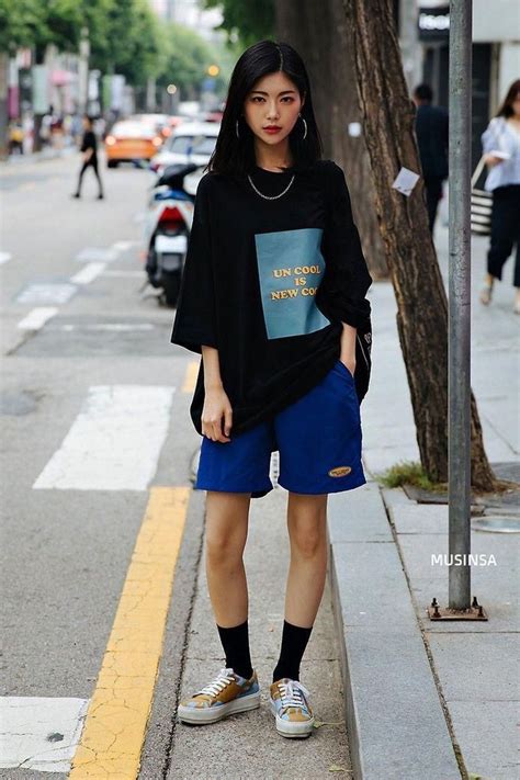 Pin By Shy On Female Streetwear Inspo Korean Street Fashion Tomboy