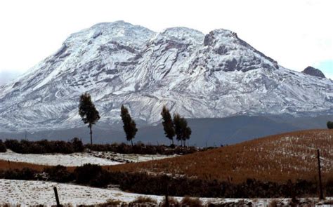 Chimborazo Supera En 2000 Metros Al Everest Desde El Centro De La Tierra