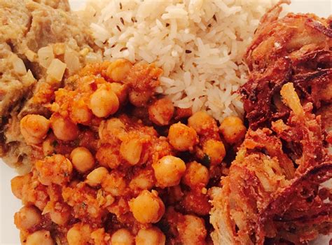 Add the rice, green chili, garlic, garam masala and salt. Chana Masala & Baingan Bharta with Onion Bhaji and Basmati ...