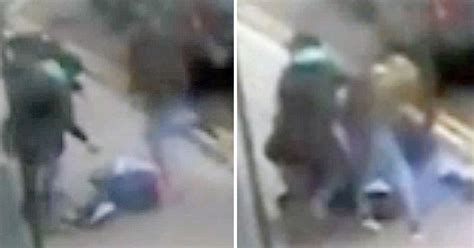 Horrifying Cctv Footage Shows Moment Mans Skull Is Fractured By Cruel