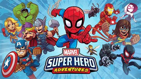 First Look Marvel Super Hero Adventures Stars Spider Man And Other