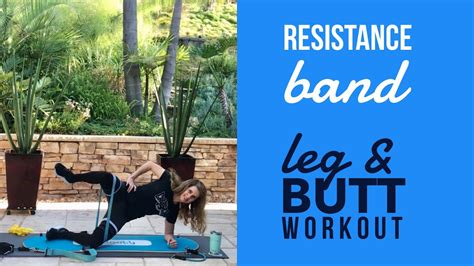 Resistance Booty Band Leg And Butt Workout Youtube