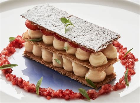 Recipe A Sumptuous Summer Strawberry Mille Feuille By Michelin Star