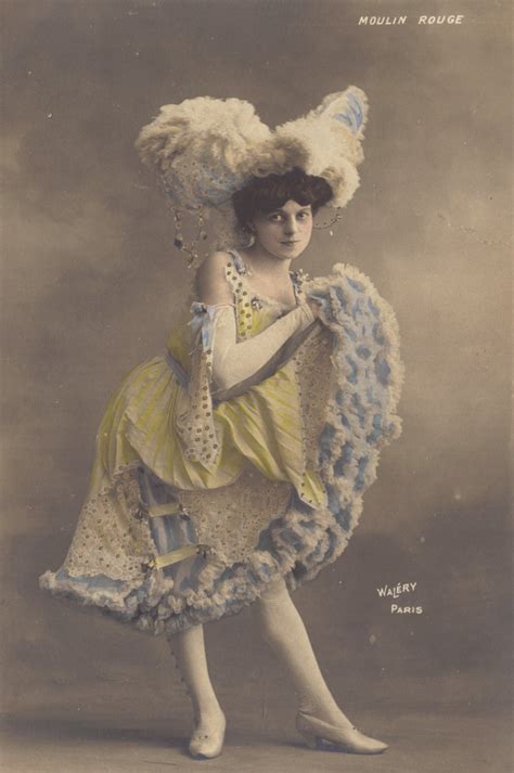 red poulaine s musings mlle lulu can can dancer at the moulin rouge by walery circa 1900