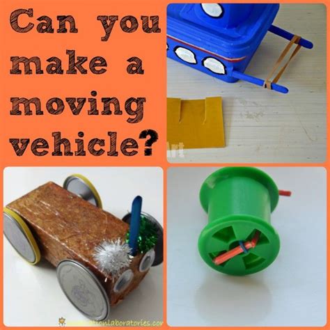 Science For Kids Vehicle Challenge Simple Machines Preschool