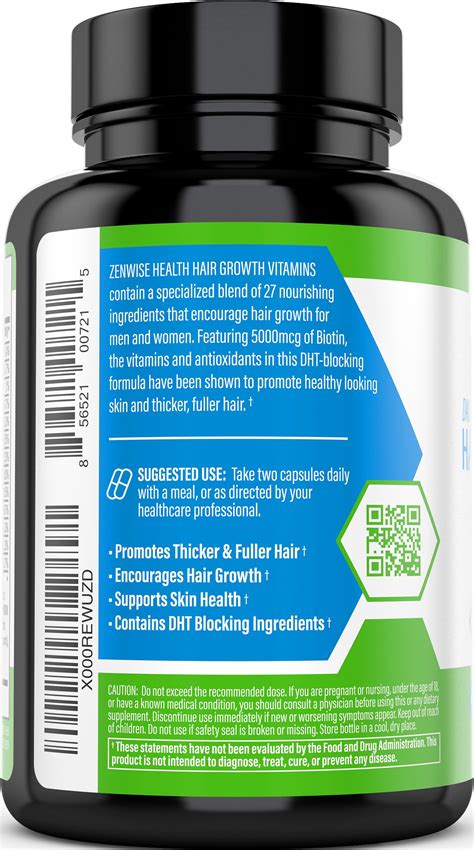 Eating biotin and vitamin b5 foods, such as eggs, beef, chicken, avocado, legumes, nuts and potatoes, also helps you to avoid a deficiency and aid hair growth. Hair Growth Vitamins Supplement - 5000 Mcg Biotin & DHT ...