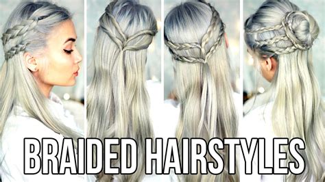 It's called the warrior braid, which is just fitting considering how strong and edgy this braided hairstyle is. Cute & Easy Braided Hairstyles For School - YouTube