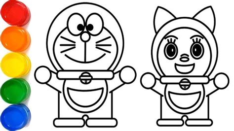 How To Draw A Doraemon With Easy Way Step By Step For Kids Drawing