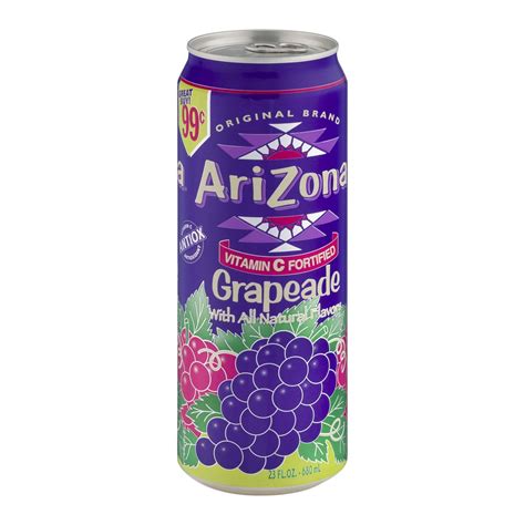 Arizona Grapeade With All Natural Flavour 680ml