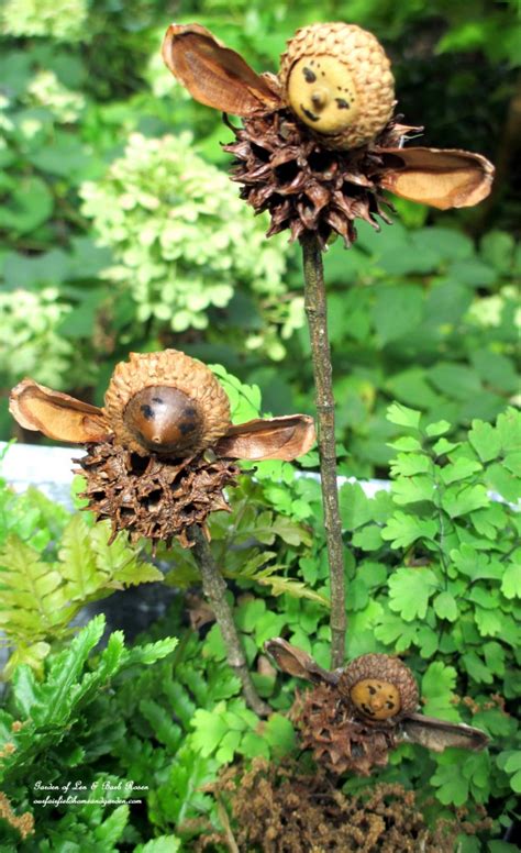 Diy Project Making Fairies From Natural Materials Our