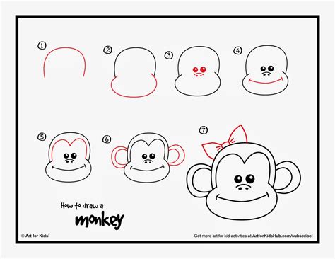 Rockin' and Lovin' Learnin': How to draw a Valentine's monkey...Tried