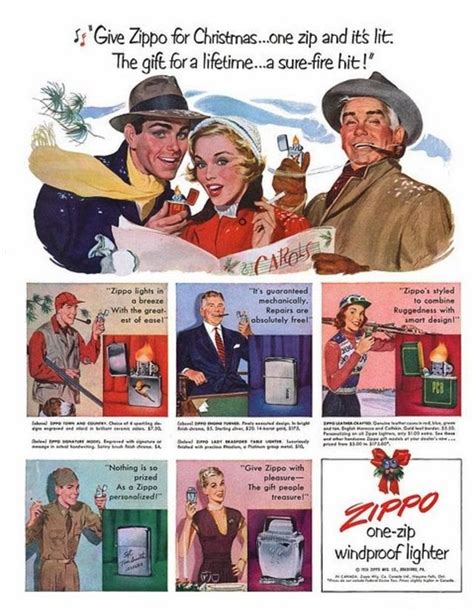 30 Vintage Christmas Ads From The 1950s ~ Vintage Everyday