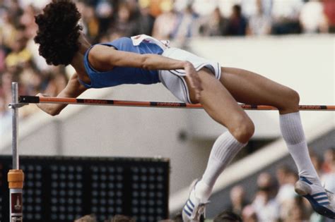 Born in italy on april 19, 1953. Sara Simeoni is a fantastic high jumper | Spikes