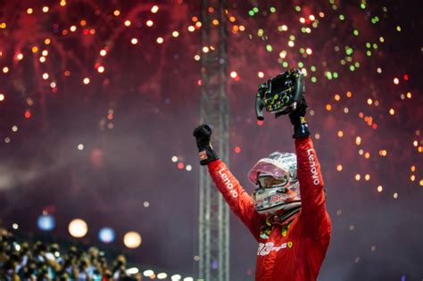 Vettel Wins As Ferrari Score 1 2 In Singapore Gp Motorsports Tribune