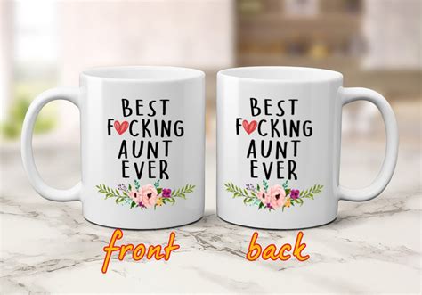 Best Aunt Ts Best Aunt Ever Mug Best Fucking Aunt Ever Etsy